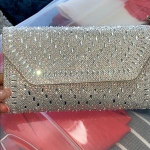 Silver clutch